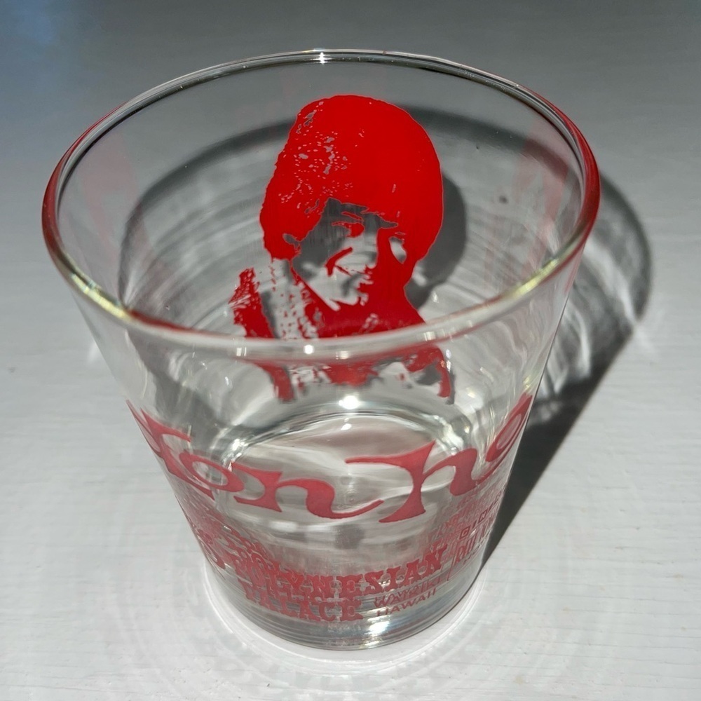 Vintage Don Ho Bar Glass
